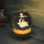 Luminous 3d Ocean Jellyfish Carved Crystal Ball Small Night Lamp 4.2 ⭐⭐⭐⭐⭐” 200 ratings - brandscluster