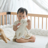 Baby Bear Comforter Toy – Soft Plush Security Blanket for Infants & Toddlers brandscluster