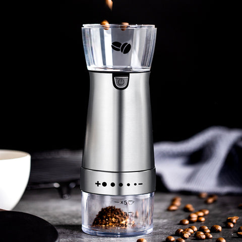 Electric Coffee Grinder Stainless Steel Adjustable Hand Grinder Coffee Machine 4.2 ⭐⭐⭐⭐⭐”  436 ratings - brandscluster