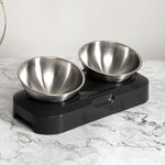Pet Stainless Steel Bowl Pet Double Night 4.2 ⭐⭐⭐⭐⭐” 200 ratings - brandscluster