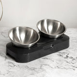 Pet Stainless Steel Bowl Pet Double Night 4.2 ⭐⭐⭐⭐⭐” 200 ratings - brandscluster