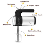 500W 5-Speed Electric Hand Mixer | Dough Blender, Egg Beater & Hand Blender for Kitchen 220 brandscluster