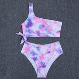 Women's High Waist Bikini Swimsuit With Straps brandscluster