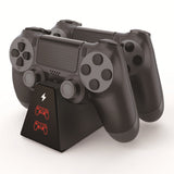 Portable Battery Charger Dual Charging Dock Station HD For Playstation 4 Games PS4 Pro Slim Console Joystick Stand Controller brandscluster
