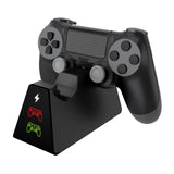 Portable Battery Charger Dual Charging Dock Station HD For Playstation 4 Games PS4 Pro Slim Console Joystick Stand Controller brandscluster