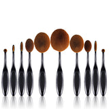 High Quality Cosmetic Brush Set With 10 Toothbrushes brandscluster