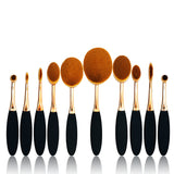 High Quality Cosmetic Brush Set With 10 Toothbrushes brandscluster