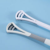 Soft Fur Toothbrushes with Tongue Cleaner Dental Brush for Teeth Adult Oral Toothbrush for Cleaning Tongue Scraper Attachments brandscluster