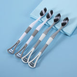 Soft Fur Toothbrushes with Tongue Cleaner Dental Brush for Teeth Adult Oral Toothbrush for Cleaning Tongue Scraper Attachments brandscluster