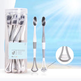 Soft Fur Toothbrushes with Tongue Cleaner Dental Brush for Teeth Adult Oral Toothbrush for Cleaning Tongue Scraper Attachments brandscluster