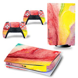 New White Playstation 5 Stickers Vinyl Decals PS5 Disk Skins Console Controllers brandscluster