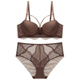 French Lace Splicing Hollow-out Sexy Bra Suit 4.2 ⭐⭐⭐⭐⭐” 200 ratings - brandscluster