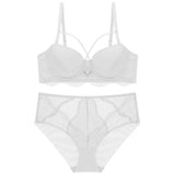 French Lace Splicing Hollow-out Sexy Bra Suit 4.2 ⭐⭐⭐⭐⭐” 200 ratings - brandscluster