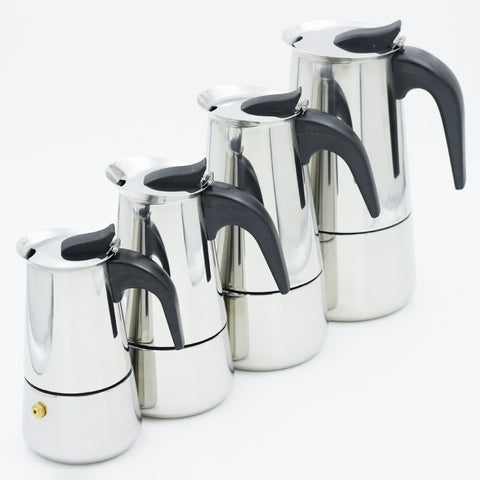Stainless Steel Espresso Coffee Maker 4.2 ⭐⭐⭐⭐⭐” 345 ratings - brandscluster