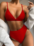 Women S Solid Color Bikini Split Swimsuit 4.2 ⭐⭐⭐⭐⭐” 219 ratings - brandscluster