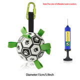 Interactive Dog Football Toy Soccer Ball Inflated Training Toy For Dogs Outdoor Border Collie Balls For Large Dogs Pet Supplies brandscluster