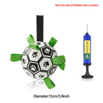 Interactive Dog Football Toy Soccer Ball Inflated Training Toy For Dogs Outdoor Border Collie Balls For Large Dogs Pet Supplies brandscluster