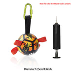 Interactive Dog Football Toy Soccer Ball Inflated Training Toy For Dogs Outdoor Border Collie Balls For Large Dogs Pet Supplies brandscluster
