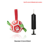Interactive Dog Football Toy Soccer Ball Inflated Training Toy For Dogs Outdoor Border Collie Balls For Large Dogs Pet Supplies brandscluster