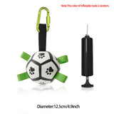 Interactive Dog Football Toy Soccer Ball Inflated Training Toy For Dogs Outdoor Border Collie Balls For Large Dogs Pet Supplies brandscluster