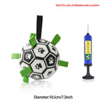 Interactive Dog Football Toy Soccer Ball Inflated Training Toy For Dogs Outdoor Border Collie Balls For Large Dogs Pet Supplies brandscluster
