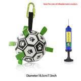Interactive Dog Football Toy Soccer Ball Inflated Training Toy For Dogs Outdoor Border Collie Balls For Large Dogs Pet Supplies brandscluster