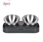 Pet Stainless Steel Bowl Pet Double Night 4.2 ⭐⭐⭐⭐⭐” 200 ratings - brandscluster