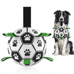 Interactive Dog Football Toy Soccer Ball Inflated Training Toy For Dogs Outdoor Border Collie Balls For Large Dogs Pet Supplies brandscluster