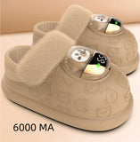 Electrothermal Couple Household Rechargeable Heating Shoes brandscluster