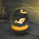 Luminous 3d Ocean Jellyfish Carved Crystal Ball Small Night Lamp 4.2 ⭐⭐⭐⭐⭐” 200 ratings - brandscluster