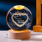 Luminous 3d Inner Carved Crystal Ball Small Night Lamp 4.2 ⭐⭐⭐⭐⭐” 200 ratings - brandscluster