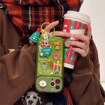 Xmas Santa Claus Cute Elk Hat Pendant Flip Christmas Phone Case For I Phone 15 14 13 12 11 Pro Max Pro Silicone Protection Cover FREE delivery Saturday, on orders shipped     4.2 ⭐⭐⭐⭐⭐” 270 ratings brandscluster