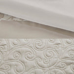 Embroidered 8-Piece Comforter Set – Neutral King Size Bedding with Pillow Shams & Sheets brandscluster