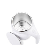 Rechargeable Model Automatic Stirring Cup Coffee Cup High Value Electric Stirring Cup Lazy Milkshake Rotating Magnetic Water Cup brandscluster