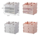 Transparent Makeup Organizer Cosmetic Storage Box Drawer Desktop Organizer Jewelry Beauty Storage Bins Lipstick Christmas Gifts brandscluster
