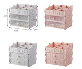 Transparent Makeup Organizer Cosmetic Storage Box Drawer Desktop Organizer Jewelry Beauty Storage Bins Lipstick Christmas Gifts brandscluster