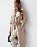 Women's Long Trench Coat Mid-length Overcoat Clothing brandscluster