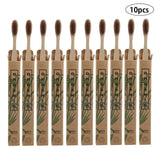 10 Bamboo toothbrushes brandscluster