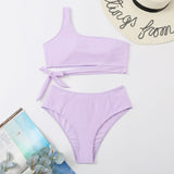 Women's High Waist Bikini Swimsuit With Straps brandscluster
