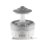 Raining Humidifier UFO Raindrop Aromatherapy Ultrasonic Water Drop Air Rain Humidifier 350ml 7 Colors LED Lamp Raindrop Aroma Diffuser brandscluster