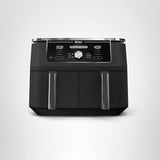 Ninja DZ401 Foodi 10 Quart 6-in-1 DualZone XL 2-Basket Air Fryer with 2 Independent Frying Baskets, Match Cook & Smart Finish to Roast, Broil, Dehydrate for Quick, Easy Family-Sized Meals, Grey brandscluster
