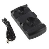 Dual Chargers USB Dual Charging Powered Dock Charger for PlayStation 3 for PS3 Controller & Move Navigation Wholesale brandscluster
