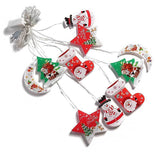Painted Christmas Curtain Lights Holiday Layout Rubber-covered Wire Ambience Light brandscluster
