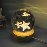Luminous 3d Ocean Jellyfish Carved Crystal Ball Small Night Lamp 4.2 ⭐⭐⭐⭐⭐” 200 ratings - brandscluster