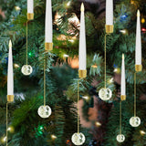 Christmas Candle LED Indoor Holiday Christmas Tree Ornaments  Festive Atmosphere Decoration Christmas Pendant - brandscluster
