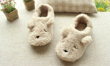 Home Cartoon Dog Soft Plush Slippers brandscluster