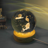 Luminous 3d Ocean Jellyfish Carved Crystal Ball Small Night Lamp 4.2 ⭐⭐⭐⭐⭐” 200 ratings - brandscluster