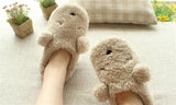 Home Cartoon Dog Soft Plush Slippers brandscluster