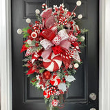 Christmas Wreath Candy Tree Door brandscluster