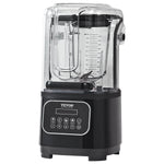 VEVOR Professional Blender With Shield, Commercial Countertop Blenders, 68 Oz  Blender Combo, Stainless Steel 9 Speed & 5 Functions Blender, For Shakes, Smoothies, Peree, And Crush Ice, Black brandscluster